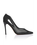Lana Wilkinson Catherine Pump Black Mesh - Black - Heels