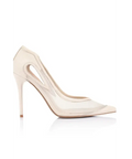 Lana Wilkinson Catherine Pump Ivory Mesh - Ivory - Heels