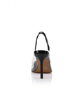 Lana Wilkinson Remi Pump - Vinylite & Black Patent Leather - Heels