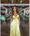 Lane and Sass Lucy Gown - 6 / Yellow - Dresses