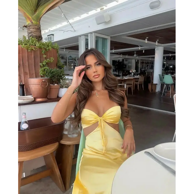 Lane and Sass Lucy Gown - 6 / Yellow - Dresses