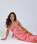 Lane And Sass Lucy Gown in Guava - 6 / Pink - Dresses