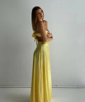 Lane And Sass Lucy Gown in Lemon - 8 / Yellow - Dresses