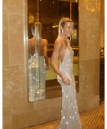 Lawrènzia Naomi Dress - 6 / Gold - Dresses