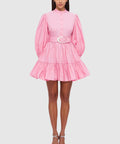 AlexandraBeltedMiniDress-Bubblegum3