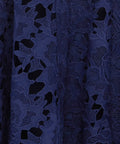 Leo Lin Aliyah Lace Butterfly Sleeve Midi Dress - Oxford Blue - 10 / Blue - Dresses
