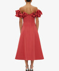 Leo Lin Annie Off Shoulder Frill - Dresses