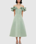 AnnieOffShoulderFrillMidiDress-Sage4
