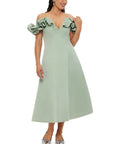 AnnieOffShoulderFrillMidiDress-Sage1