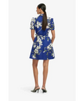 Leo Lin Bronte Mini Dress - Midnight Magnolia Print - Dresses