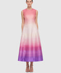 CleoSleevelessMidiDress-OmbreCoral-LLRE240131-1