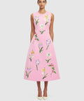LLPF250211-MYT_CleoEmbellishedMidiDress-WildFlowerinFlamingo_1