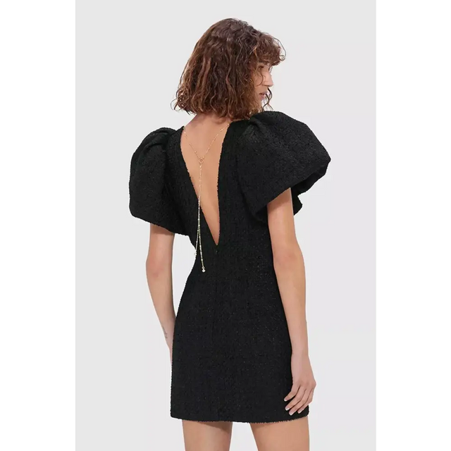 Leo Lin - Dana Tweed Mini Dress - Dresses