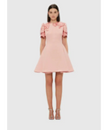 Leo Lin ’Elyse’ Mini Dress - Light Rose - 8 / Pink - Dresses