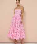 Leo Lin Emilia Bustier Midi Dress - Dresses