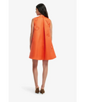 Leo Lin Fallon Appliqué Floral Mini Dress - Saffron - Dresses