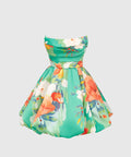 Leo Lin Florescence Bubble Bustier - Dresses