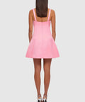 Leo Lin Jacinta Mini Dress In Bubblegum Size 8 - 8 / Pink - Dresses