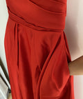 Leo Lin Jessica Bustier Gown Red - Dresses
