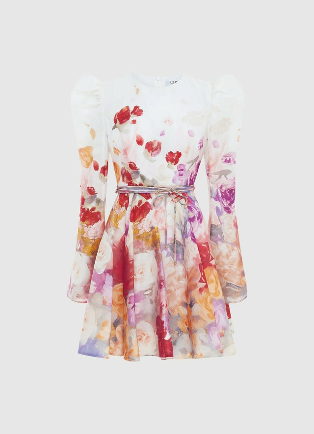 Leo Lin Jordyn Mini Dress in Fleur Size 10 - Dresses