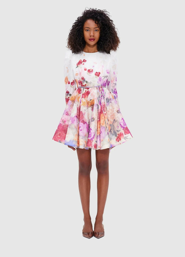 Leo Lin Jordyn Mini Dress in Fleur Size 10 - Dresses
