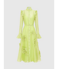 LLPF250091_Katrina_Petal_Butterfly_Sleeve_Midi_Dress_-_Chartreuse