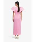 Leo Lin Lucinda Floral Appliqué Maxi Dress - Baby Pink - 12 / Pink - Dresses