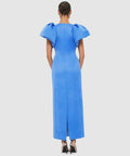 Leo Lin Lucinda Maxi Blue Steel Size 8,10,12,14 - Dresses