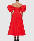 MatildaPuffSleeveMidiDress5