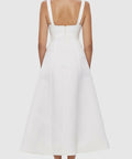 Leo Lin Odette Midi Dress - Snow - 8 / White - Dresses