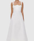 Leo Lin Odette Midi Dress - Snow - 8 / White - Dresses