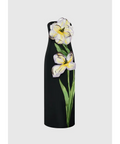 LLSS250362_Rayna-Applique-Floral-Bustier-Maxi-Dress_Iris-PrintinEbony
