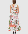 Leo Lin Tyler Asymmetric Gown Lush Size 8,10,12 - Dresses