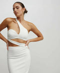 Lexi Adrienne Dress - White - 6 / White - Dresses