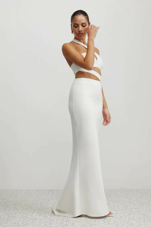 Lexi Adrienne Dress - White