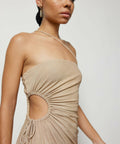 Lexi Juno Dress | Champagne - 12 / Nude - Dresses