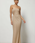 Lexi Juno Dress | Champagne - 12 / Nude - Dresses