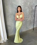 Lexi Leia Dress | Mojito - 8 / Yellow - Dresses
