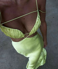 Lexi Leia Dress | Mojito - 8 / Yellow - Dresses