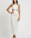 Lexi Martinez Dress | Oyster - 6 / White - Dresses