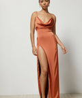 Lexi Mila Dress | Rust - Dresses