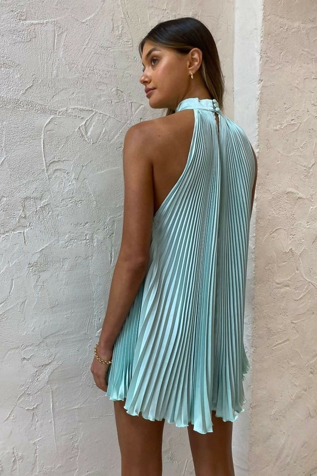 L’idee Amour Mini Dress in Mint Size 10 - 10 / Mint - Dresses