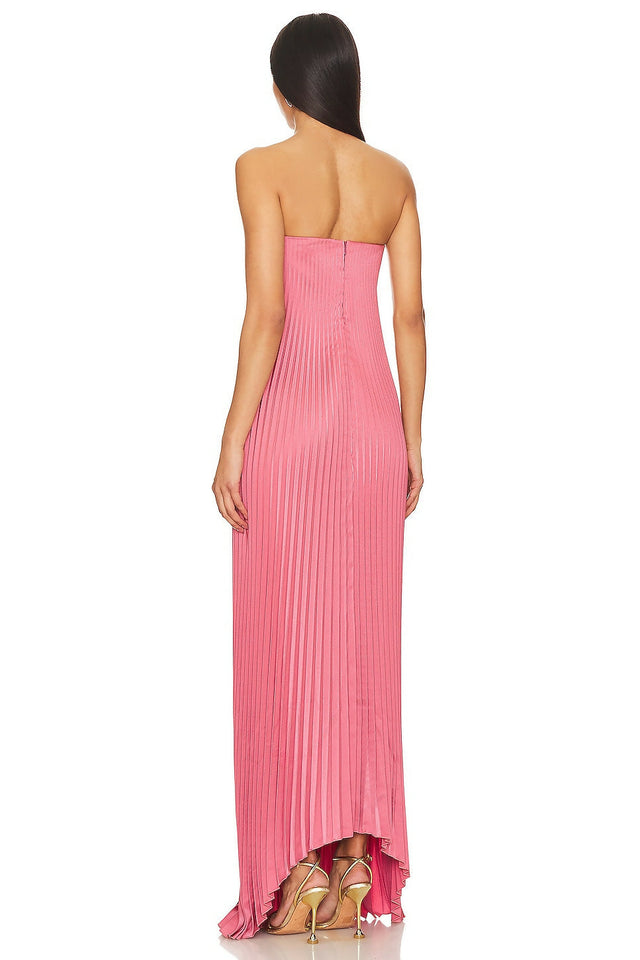 L’idee Black Tie Gown Dusty Shimmer Dress Pink Size 12 - 12 / Pink - Dresses