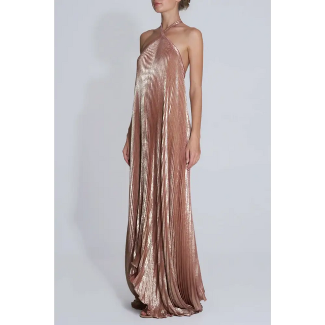 L’idee Deesse Gown - Rose Quartz Shimmer - 10 / Pink - Dresses