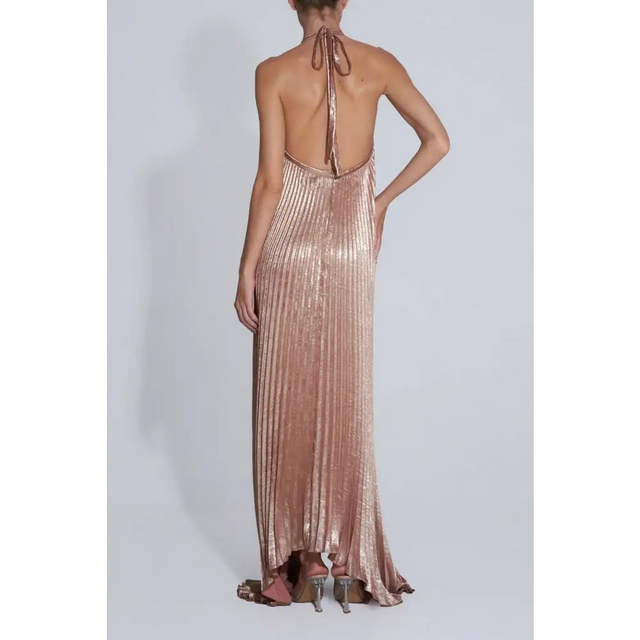 L’idee Deesse Gown - Rose Quartz Shimmer - 10 / Pink - Dresses