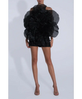 L’idee Fleur Mini Dress Noir Black Size AU 8 - 8 / Black - Dresses