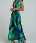 L’Idee Gala Gown in Capri Green Size 8 - 8 / Green - Dresses