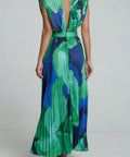 L’Idee Gala Gown in Capri Green Size 8 - 8 / Green - Dresses