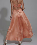 L’idee Jardin Gown - Valencia - 8 / Orange - Dresses