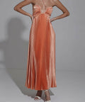 L’idee Jardin Gown - Valencia - 8 / Orange - Dresses